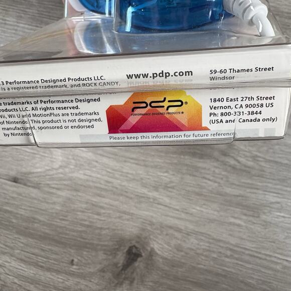 Wii - PDP Rock Candy Control Stick for Wii/Wii U - Blueberry *New in Box* - Picture 6 of 6